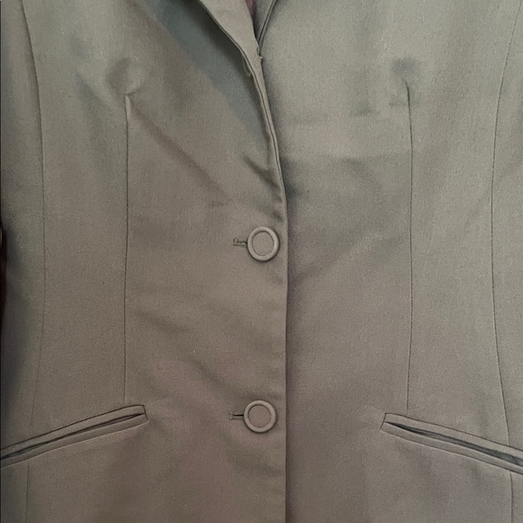 Women's Olive and Black Jacket - Picture 6 of 7